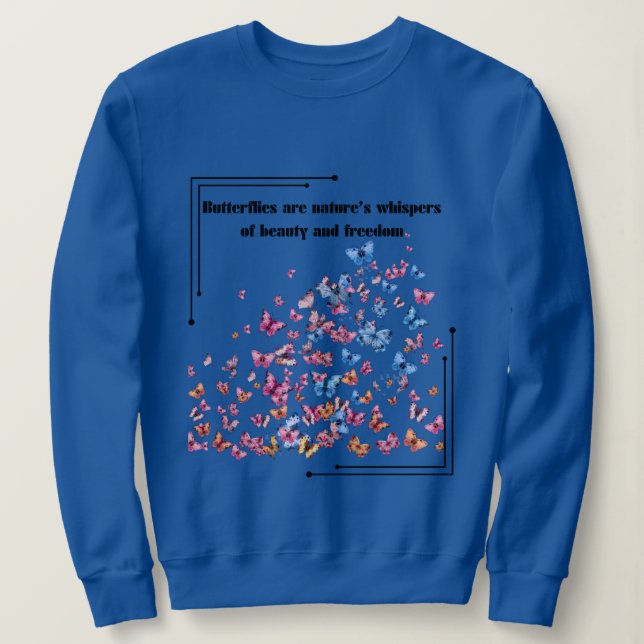 Cherry Blossom Freedom Sweatshirt (Design Front)