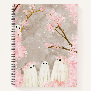 Cherry Blossom Ghosts Notebook