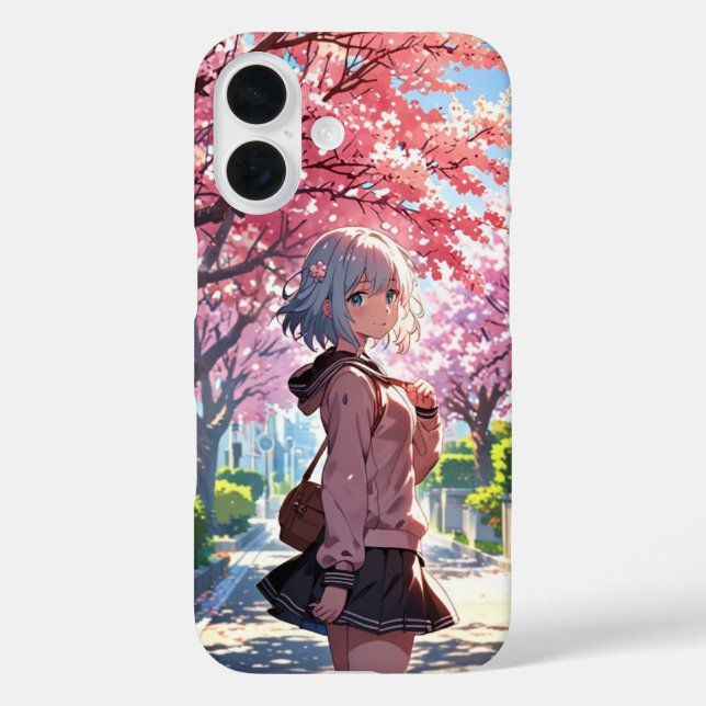 Cherry Blossom Girl Case-Mate iPhone Case (Back)