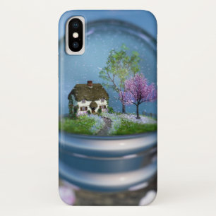 Cherry Blossom Globe iPhone Case