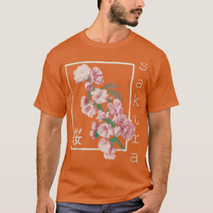 Cherry Blossom Graphic Vintage Japanese Sakura Kan T-Shirt
