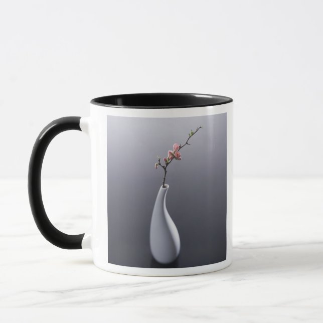 Cherry blossom in vase mug (Left)
