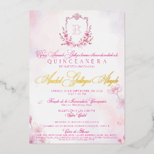 Cherry Blossom Invitation