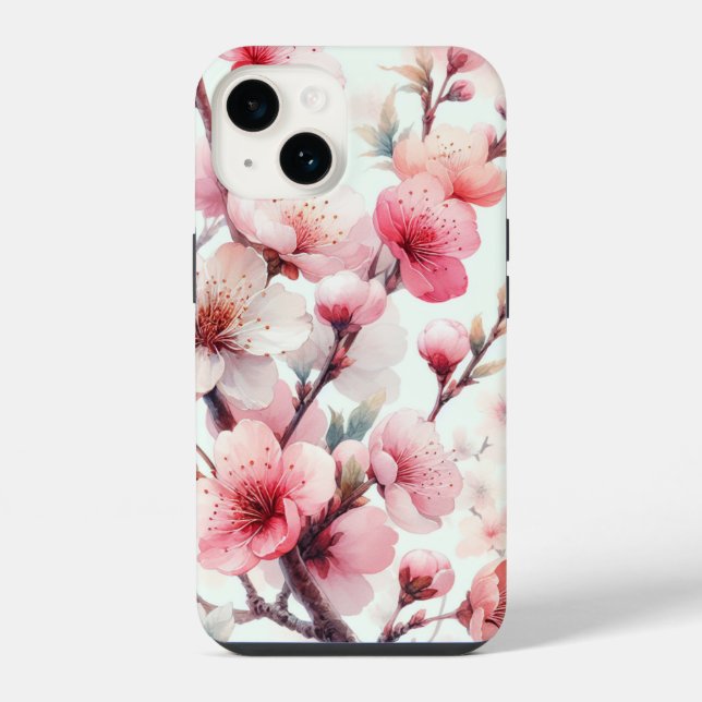 Cherry Blossom iPhone Case (Back)
