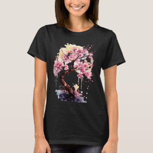 Cherry Blossom Japanese Cherry Tree T-Shirt