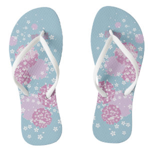 Cherry Blossom, Japanese Sakura  Flip Flops