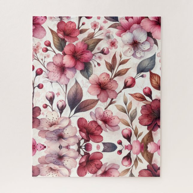 Cherry Blossom Jigsaw Puzzle (Vertical)