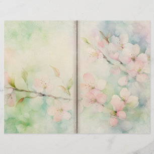 Cherry Blossom Journal Paper