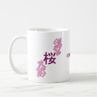 Cherry blossom kanji Japanese writing