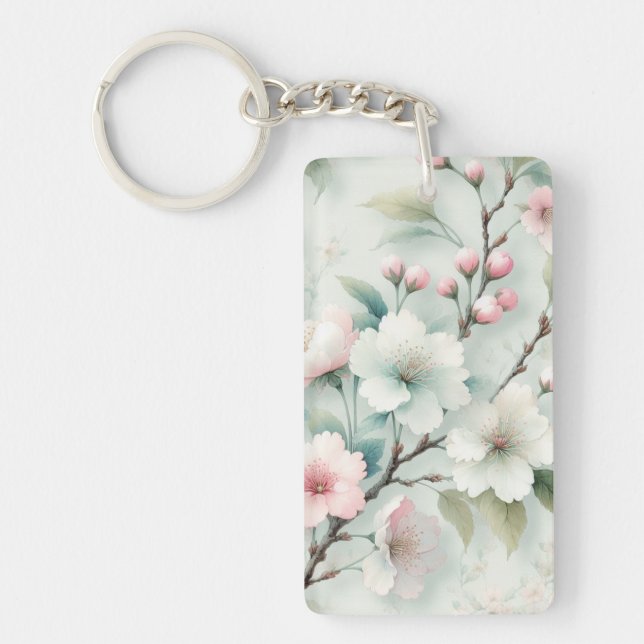 Cherry Blossom Key Ring (Front)