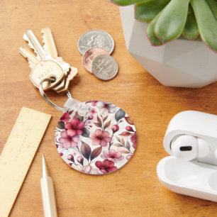 Cherry Blossom Key Ring