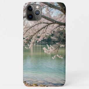 cherry blossom lake iPhone 11 pro max case
