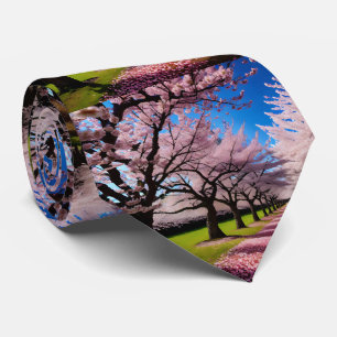 Cherry Blossom Lane, Neck Tie