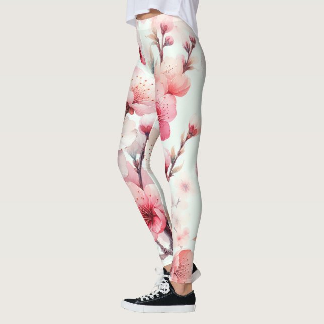 Cherry Blossom Leggings (Left)