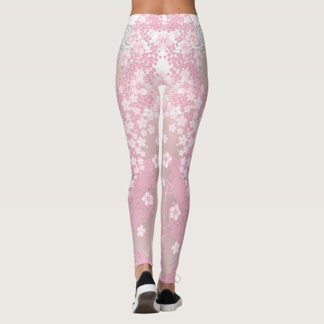 Cherry Blossom Leggings (Back)