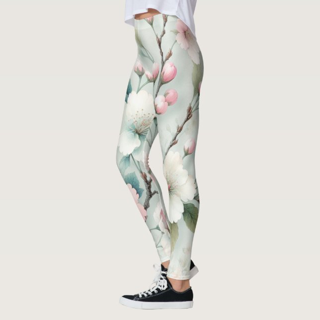Cherry Blossom Leggings (Left)