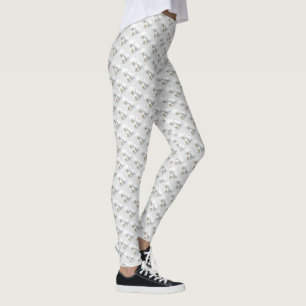 Cherry Blossom Leggings Flower Stretchy Pants