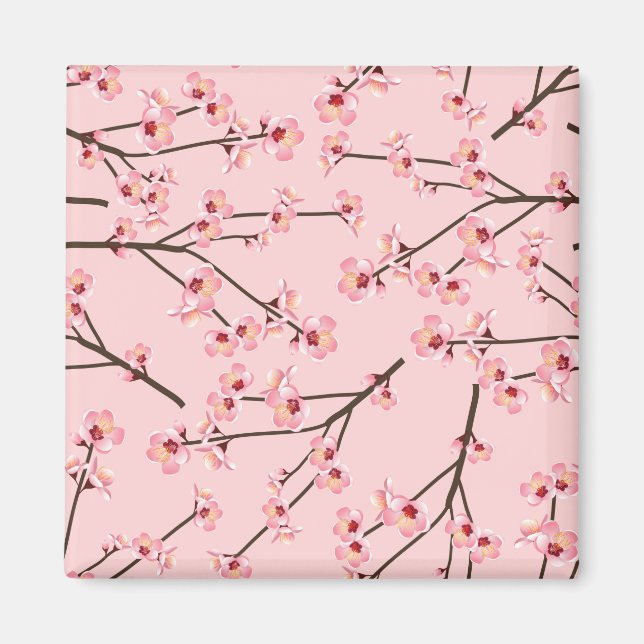 Cherry Blossom Magnet (Front)