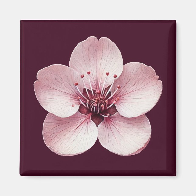 Cherry Blossom Magnet (Front)
