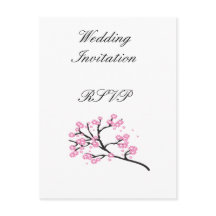 Cherry Blossom Modern Simple Elegant Wedding Ideas
