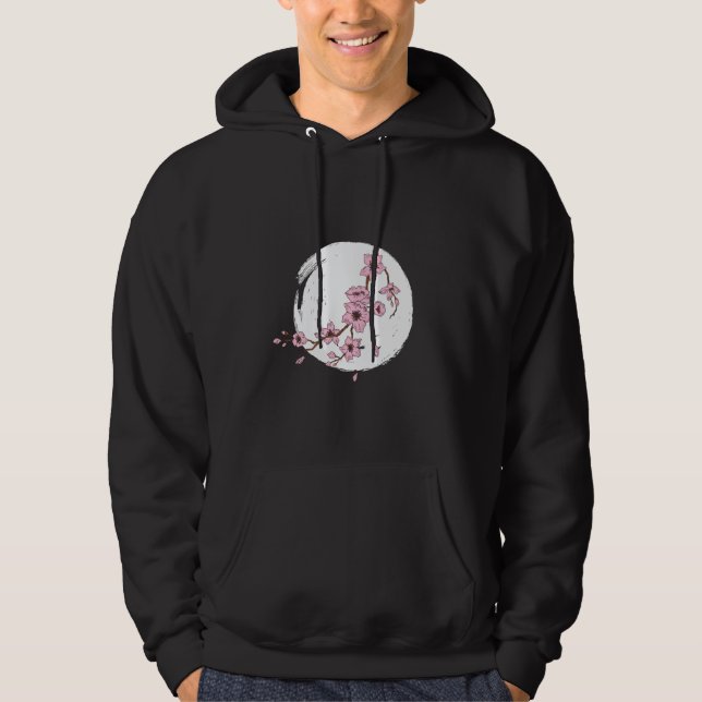 Cherry Blossom Moon Hoodie (Front)