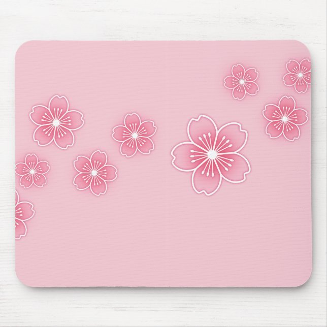 Cherry Blossom Mouse Mat (Front)