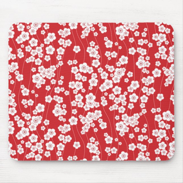 Cherry Blossom Mouse Mat (Front)