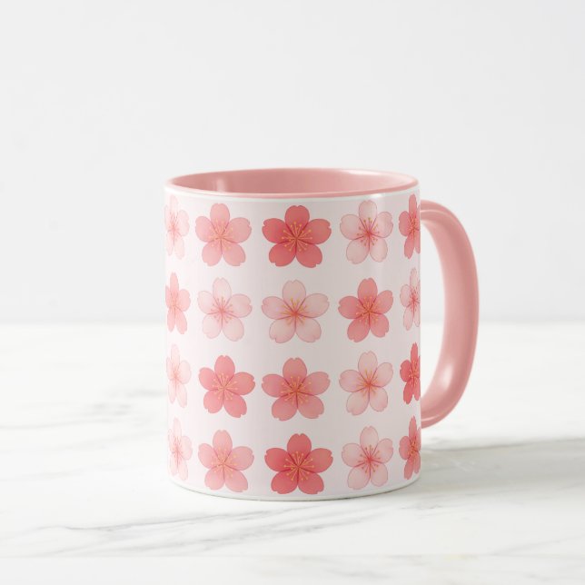 Cherry Blossom Mug (Front Right)