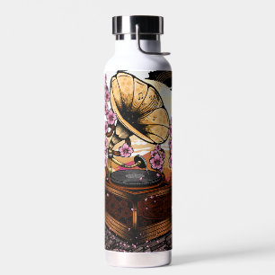 Cherry Blossom Musical Water Bottle