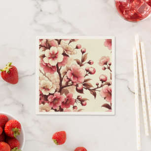 Cherry Blossom Napkin
