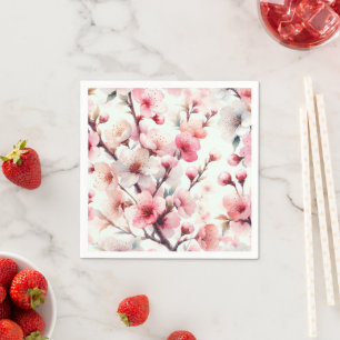 Cherry Blossom Napkin