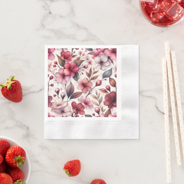 Cherry Blossom Napkin (Insitu)
