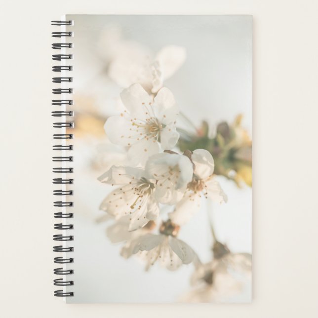 Cherry Blossom Nature Photo Planner (Front)