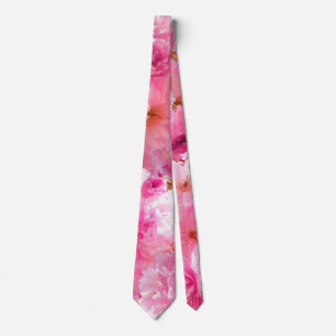 Cherry Blossom Neck Tie