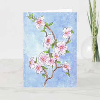 Cherry Blossom Note Card