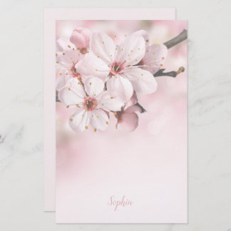 Cherry Blossom Note Pads Stationery