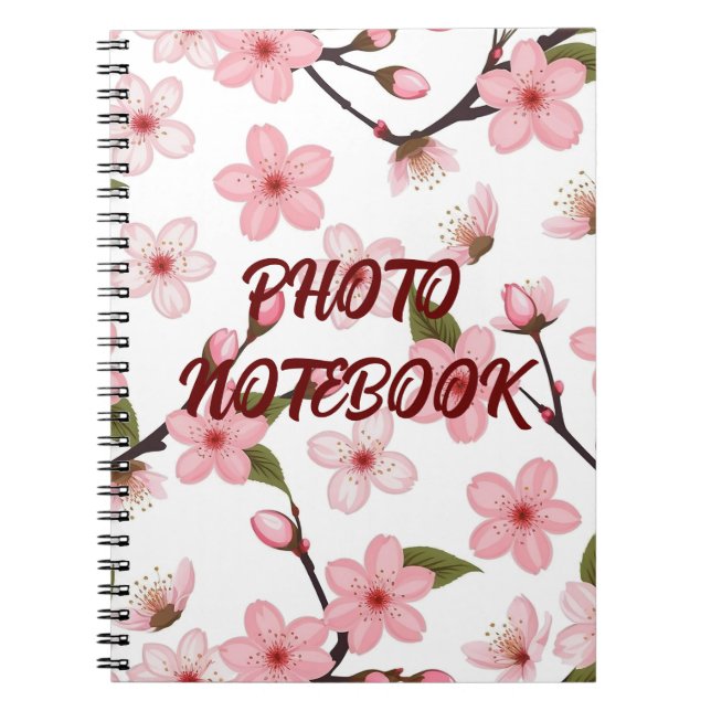 Cherry blossom  notebook (Front)