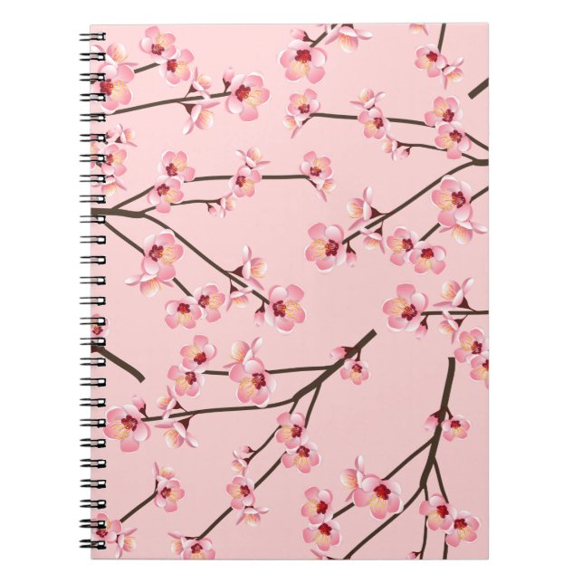 Cherry Blossom Notebook (Front)