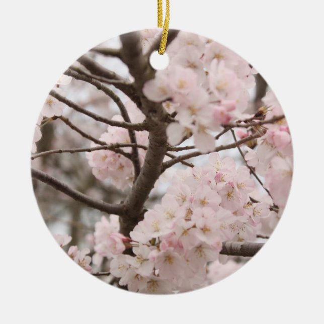 Cherry Blossom Ornament (Front)