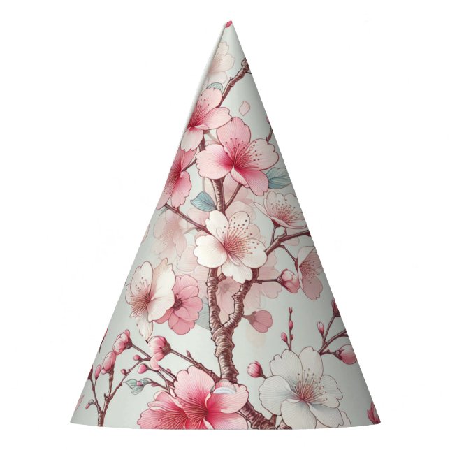 Cherry Blossom Party Hat (Left)