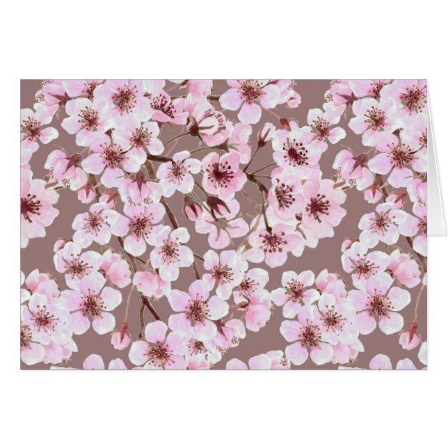 Cherry blossom pattern (Front Horizontal)