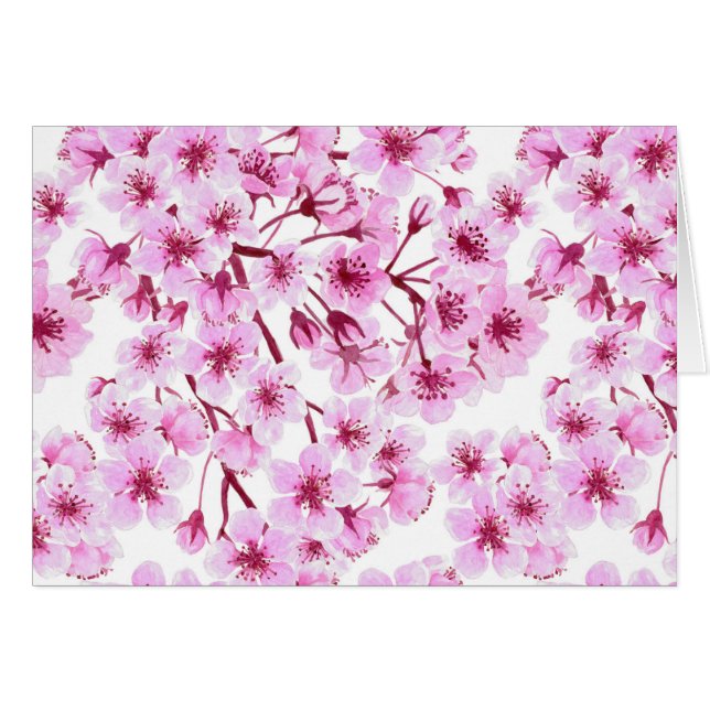 Cherry blossom pattern (Front Horizontal)