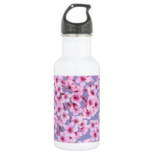 Cherry blossom pattern 532 ml water bottle