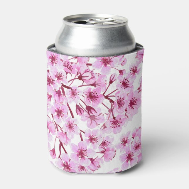 Cherry blossom pattern can cooler (Can Front)