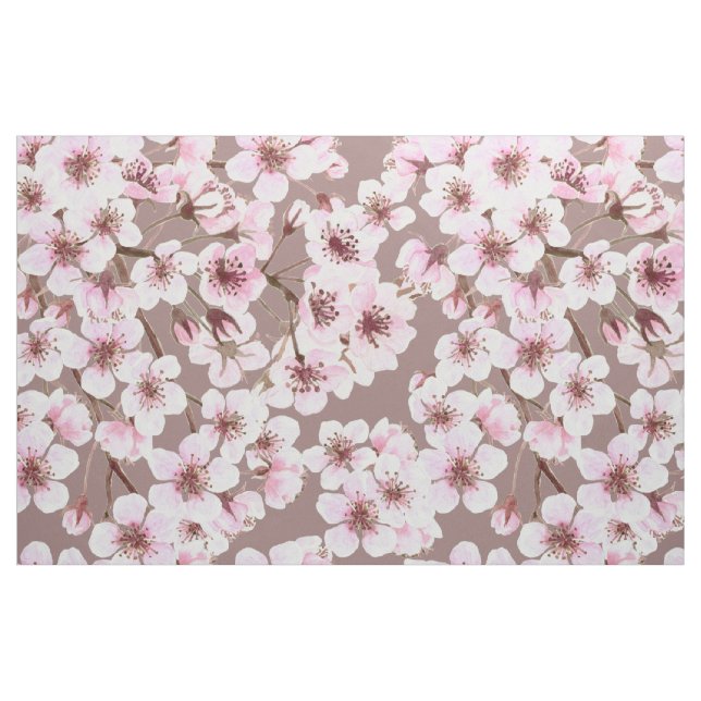 Cherry blossom pattern fabric (Fat Quarter)