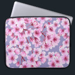 Cherry blossom pattern laptop sleeve<br><div class="desc">Watercolor seamless pattern made of cherry blossom branches.</div>