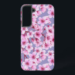 Cherry blossom pattern samsung galaxy case<br><div class="desc">Watercolor seamless pattern made of cherry blossom branches.</div>