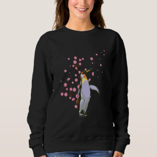 Cherry Blossom Penguin Animal Japanese Sakura Flow Sweatshirt