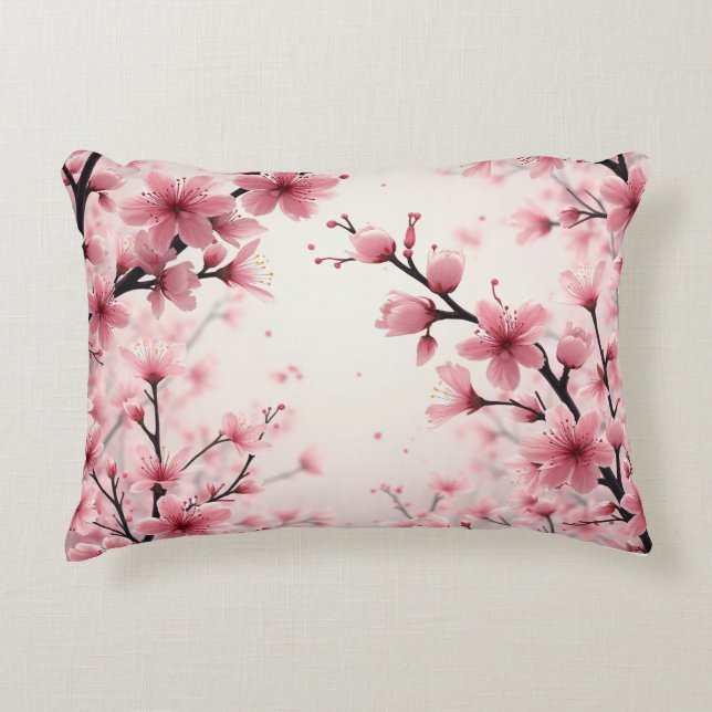 cherry blossom pillow (Front)