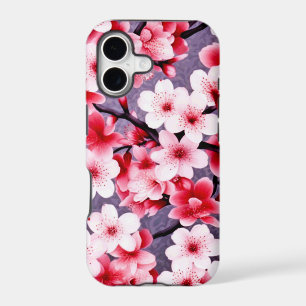 cherry blossom pink floral pattern